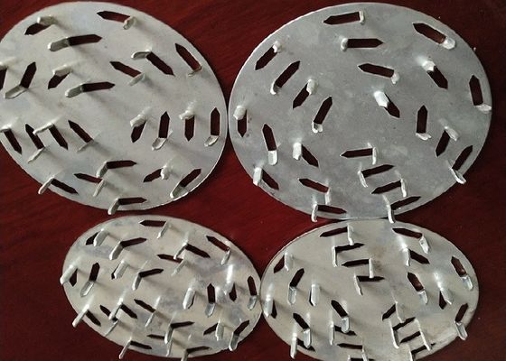 4“ de Spijker Anti Gespleten Platen van de Diametertroep voor Hardhout Polen en Logboeken